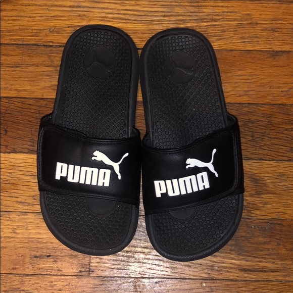 boys puma slides